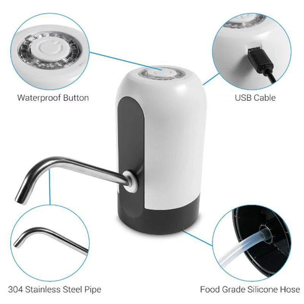 Wholesale bottled water pump water outlet automatic water dispenser household water dispenser electric pure water mineral water press