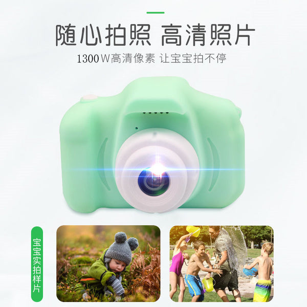Cross-border explosive X2 mini digital camera toy for children can take pictures, factory direct sales of high-definition baby camera